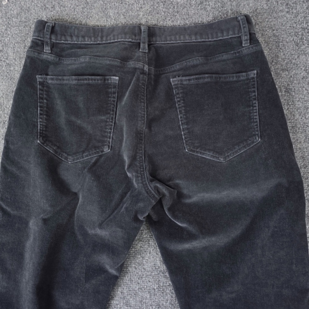 Flint & Tinder 32X32 Mens Corduroy Tapered Fit Pants -Gray - Picture 5 of 11